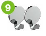 Sensea Essential Single Hook x 2 Chrome 81492423