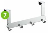 Sensea Essential Door Hook Rack Chrome 81492419