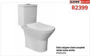 Solo Calypso Close Coupled Toilet Suite White 81504515