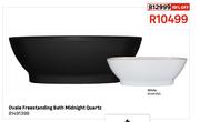 Ovale Freestanding Bath Midnight Quartz 81491398  