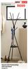 Spaceo Arbo Freestanding Coat Rack Black 81488707