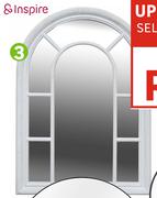 Inspire Ventana Mirror White 74 x 104cm 81458544