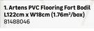 Artens PVC Flooring Fort Bodil L122cm x W18cm (1.76 Sqm/Box) 81488046-Per Sqm