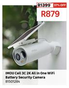 Imou Cell 3C 2K All In One WiFi Battery Security Camera 81501284