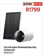 TP-Link Solar Powered Security Camera Kit 81504537