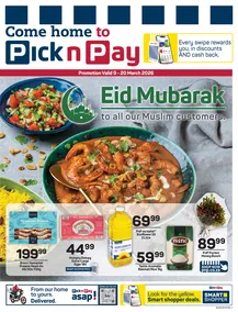 Pick n Pay Western Cape : Eid Mubarak (09 March - 20 March 2026)