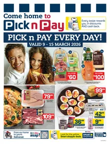 Pick n Pay Gauteng, Free State, North West, Mpumalanga, Limpopo and Northern Cape : Weekly Specials (09 March - 15 March 2026) 