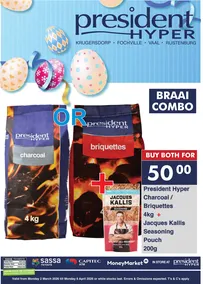 President Hyper : Easter Braai Combo (01 March - 06 April 2026)