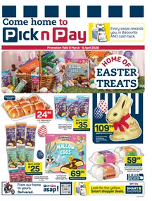 Pick n Pay : Easter Treats (09 March - 06 April 2026)