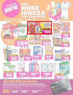 Game SASSA : Get More iGroza For Your Buck (24 March - 08 April 2026), page 1