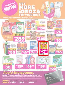 Game SASSA : Get More iGroza For Your Buck (24 March - 08 April 2026), page 1