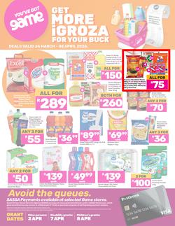 Game SASSA : Get More iGroza For Your Buck (24 March - 08 April 2026), page 1