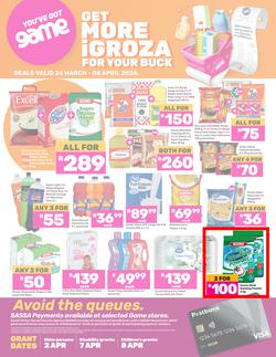 Game SASSA : Get More iGroza For Your Buck (24 March - 08 April 2026), page 1