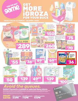 Game SASSA : Get More iGroza For Your Buck (24 March - 08 April 2026), page 1