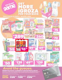 Game SASSA : Get More iGroza For Your Buck (24 March - 08 April 2026), page 1