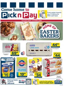 Pick n Pay KwaZulu-Natal : Easter Baking Specials (09 March - 24 March 2026)