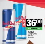 Red Bull Energy Drink Assorted-For Any 2 x 250ml