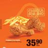 Chikka 2 & Chips Drumstick And Plain Wing-Per Meal