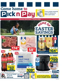 Pick n Pay Eastern Cape : Easter Specials (09 March - 24 March 2026)