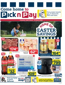 Pick n Pay KwaZulu-Natal : Easter Specials (09 March - 24 March 2026)