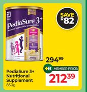 Pedia Sure 3+ Nutritional Supplement-850g