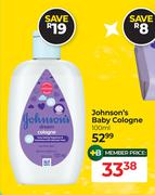 Johnson's Baby Cologne-100ml