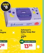 Johnson's Baby Soap Bar-175g