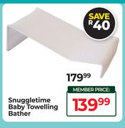 Snuggletime Baby Towelling Bather
