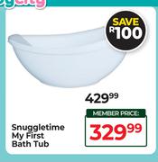 Snuggletime My First Bath Tub