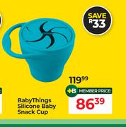 Baby Things Silicone Baby Snack Cup