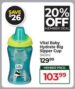 Vital Baby Hydrate Big Sipper Cup-340ml