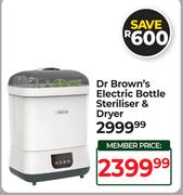 Dr Brown's Electric Bottle Steriliser & Dryer