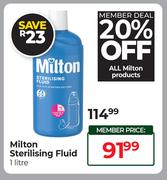 Milton Sterilising Fluid-1L
