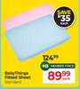 Baby Things Fitted Sheet Standard