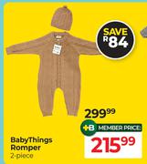 Baby Things Romper 2 Piece