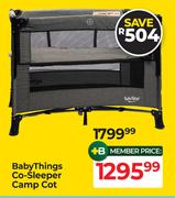 Baby Things Co-Sleeper Camp Cot