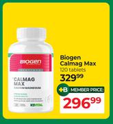 Biogen Calmag Max 120 Tablets