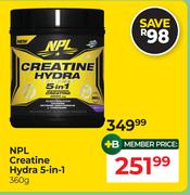 NPL Creatine Hydra 5 In 1-360g