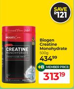 Biogen Creatine Monohydrate-500g