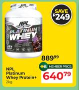 NPL Platinum Whey Protein+-2Kg