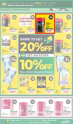 Dis-Chem : Bigger & Better Savings (17 March - 12 April 2026), page 20