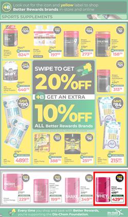 Dis-Chem : Bigger & Better Savings (17 March - 12 April 2026), page 20