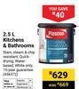 Plascon 2.5L Kitchens & Bathrooms 456372