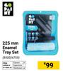 Go Paint 225mm Enamel Tray Set 850026759