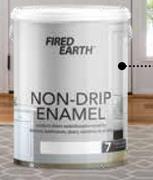 Fired Earth 5L Non Drip Water Based Enamel 539324