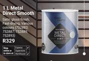 Fired Earth 1L Metal Smooth (752833,752887,752889,752893)