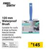 Fired Earth 120mm Waterproof Brush 850000056