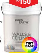 Fired Earth 20L Walls & Ceilings 755665