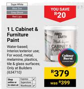 Fired Earth 1L Cabinet & Furniture Paint 634710