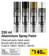 Spray Mate 250ml Aluminium Spray Paint 14013, 14007, 763411, 14019